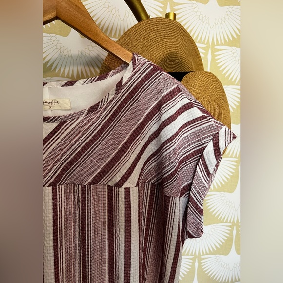 A Beautiful Soul Striped Shift Dress - Picture 3 of 7